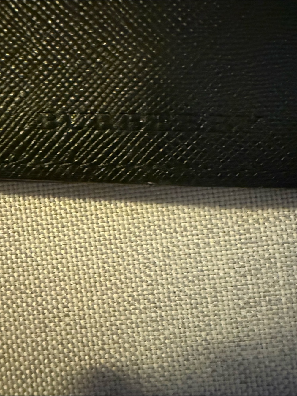 BURBERRY SAFFIANO LEATHER NOVACHECK LINED CARD HOLDER coin purse w snap closure - Picture 7 of 12